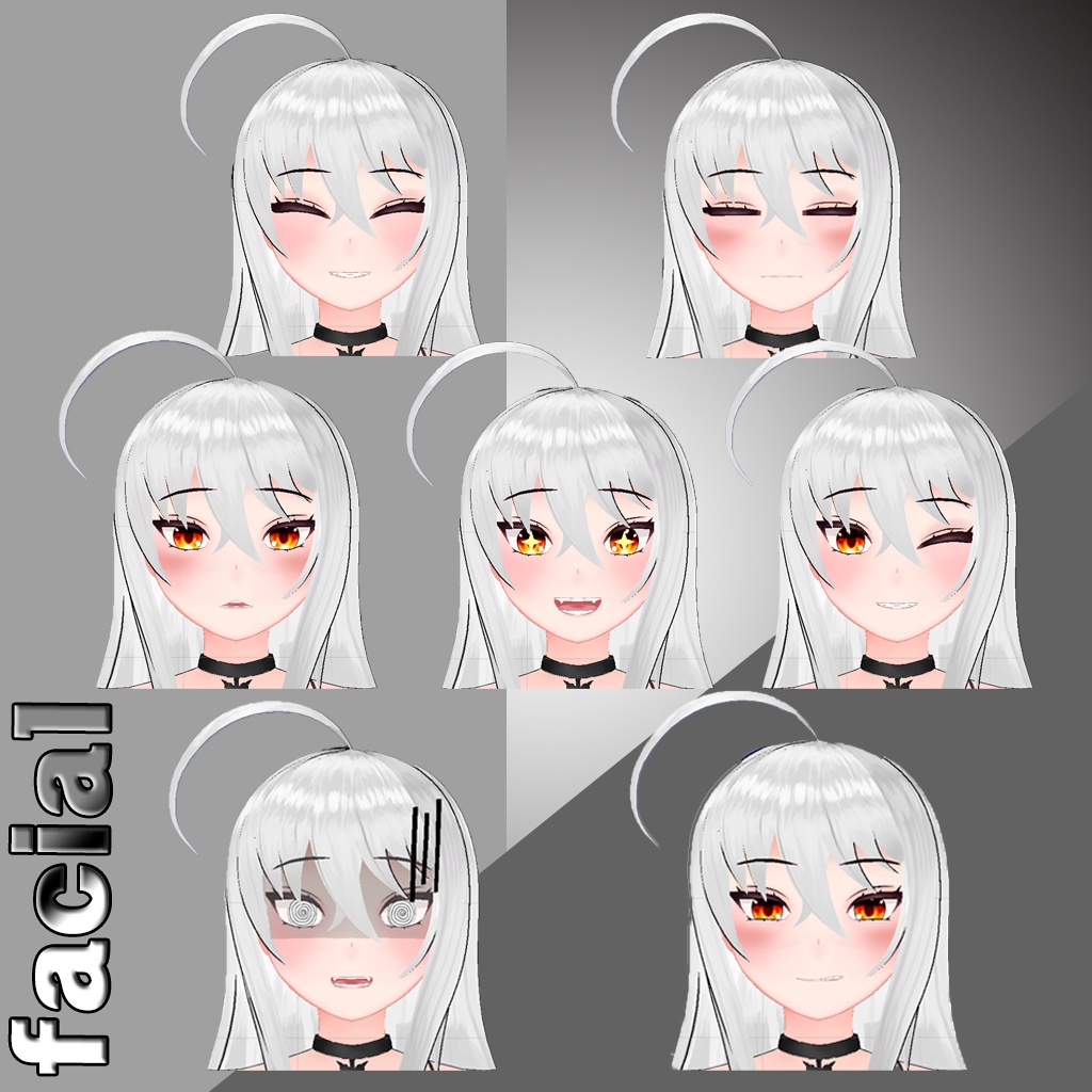 【オリジナル3Dモデル】Sia シア