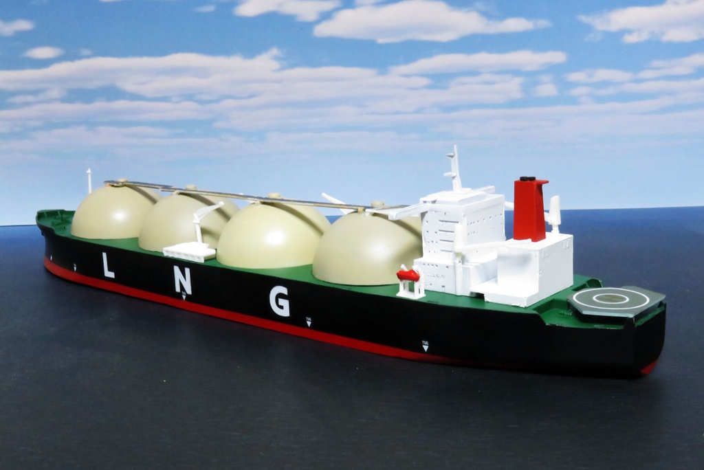 MOSS型LNGタンカー1/700《商船/客船 24》