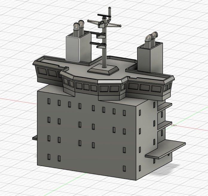 MOBU01内航貨物船ベースキット 汎用コンテナ船01《商船/客船 20》