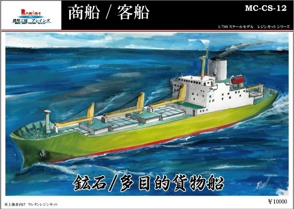 鉱石バラ積み/一般貨物船(90年代タイプ)1/700《商船/客船 12》