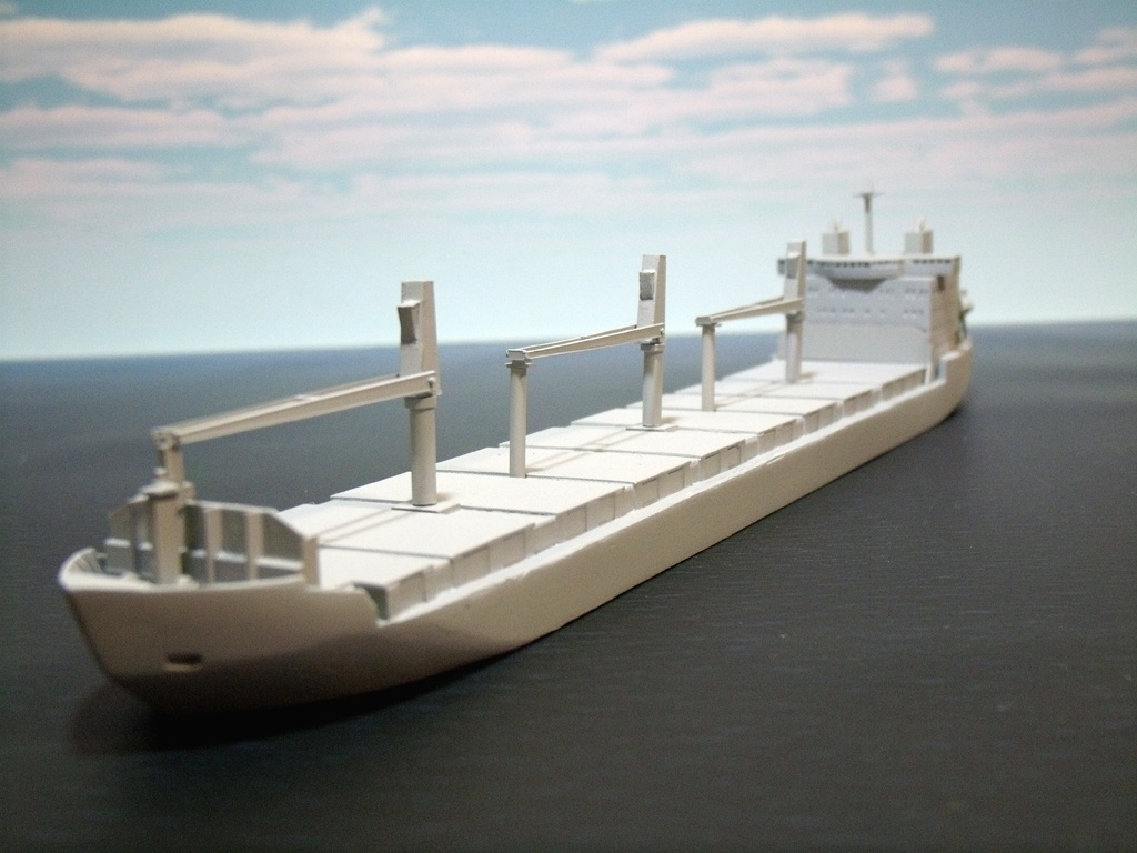 極地砕氷コンテナ船 1/700 北極海航路 1600TEU型《商船/客船 13》