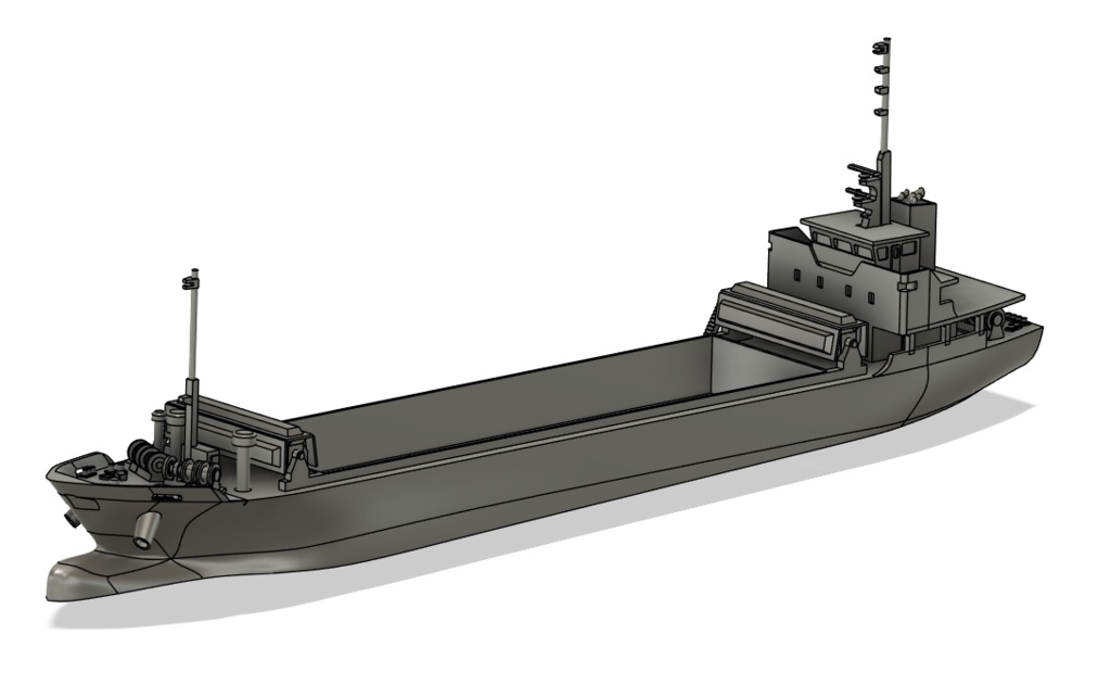 499GT型内航一般貨物船 1/700《商船/客船 03》