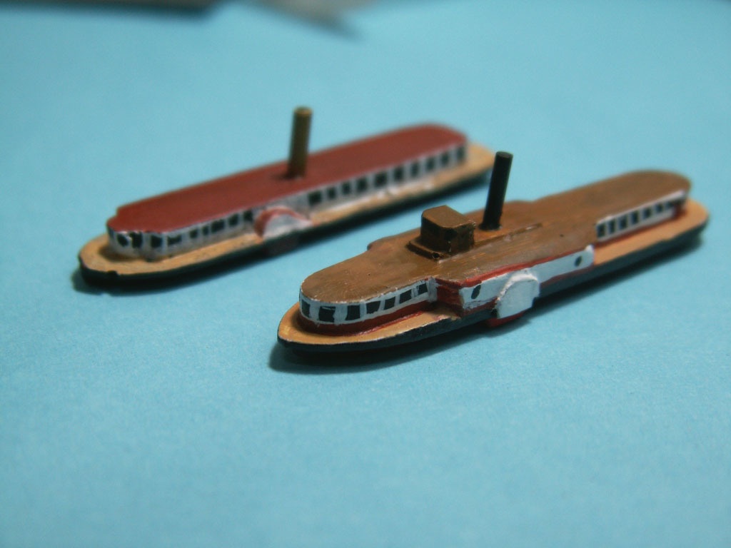 「川の客船」1/700《商船/客船 02》