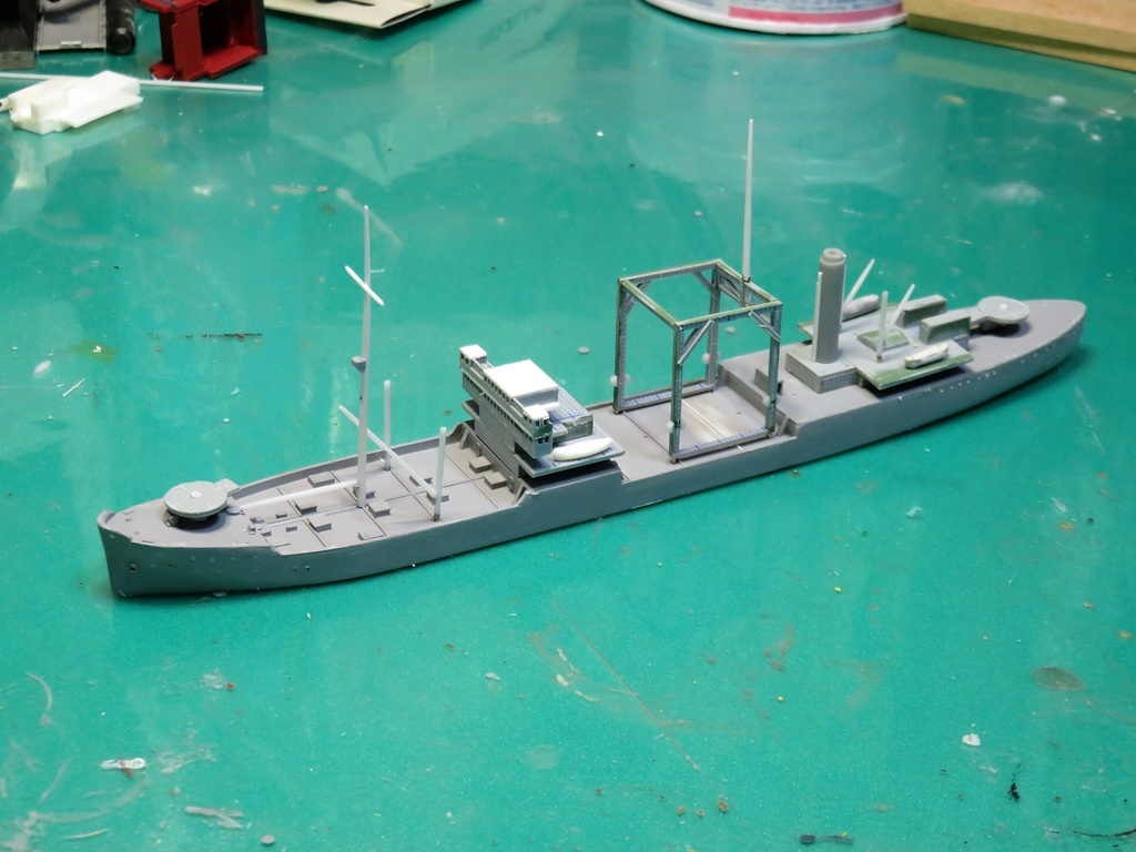 日本海軍 特務油槽艦「神威」1/700《商船/客船 M01》