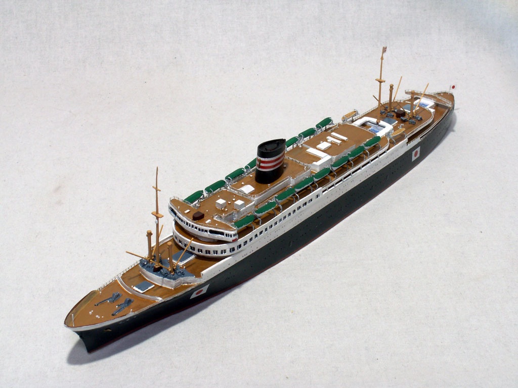 豪華客船「橿原丸/出雲丸」1/700《商船/客船 if01》