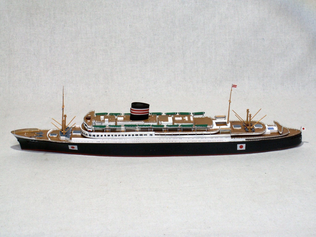 豪華客船「橿原丸/出雲丸」1/700《商船/客船 if01》