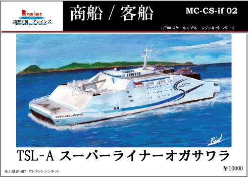 TSL スーパーライナーオガサワラ 1/700《商船/客船 if02》