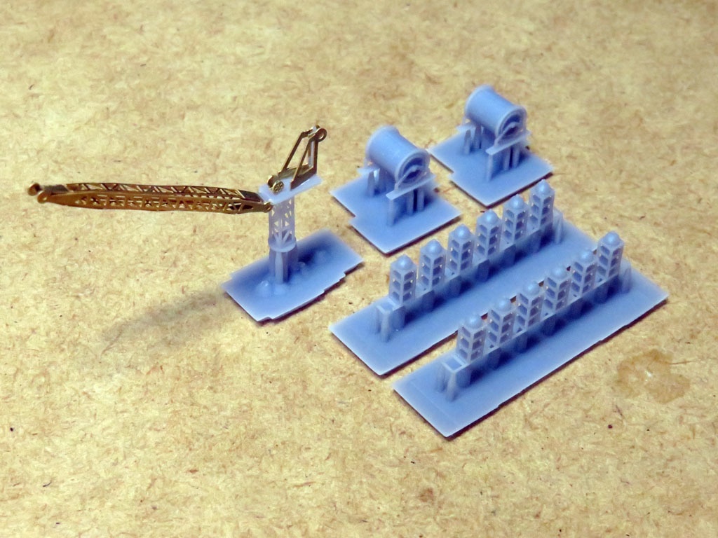 《商船/客船EX06》建設現場セット1/700