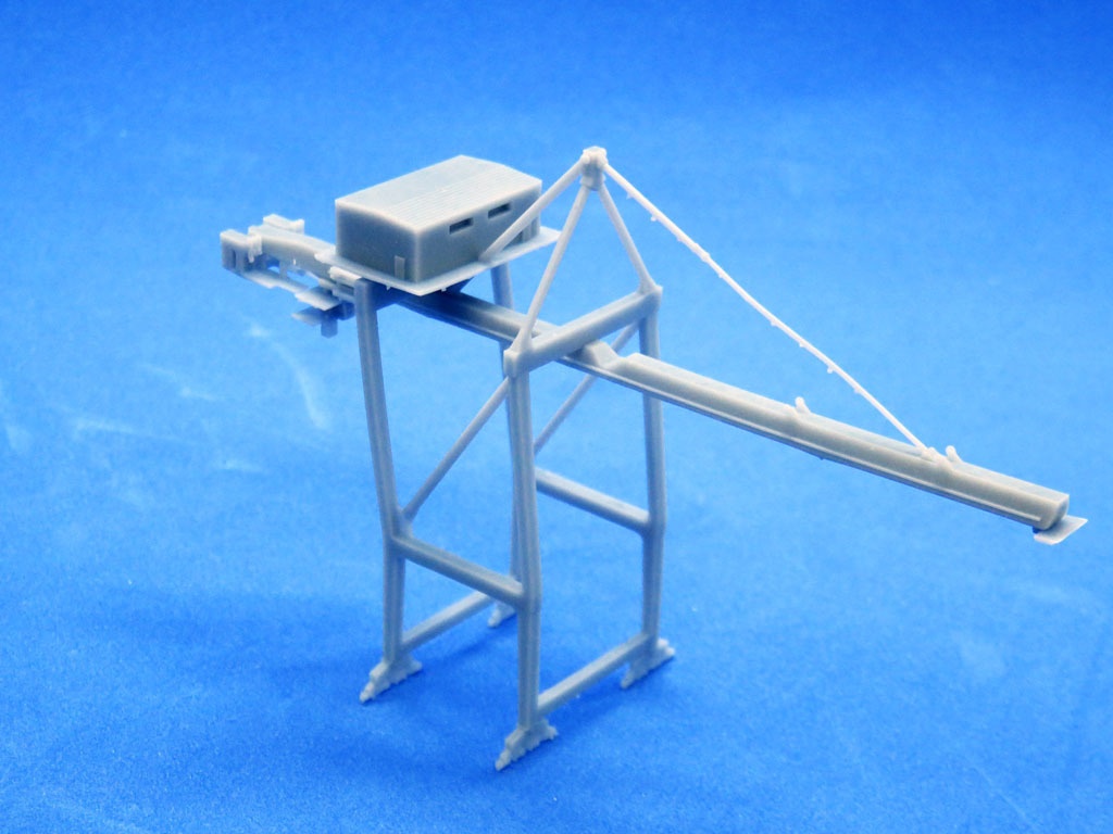 《商船/客船EX08》コンテナガントリークレーン 1/700