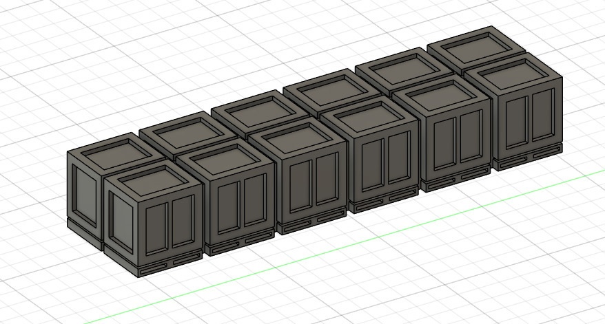 《商船/客船EX09》1/700車両「25tトラック カーゴ&パネルバン」セット