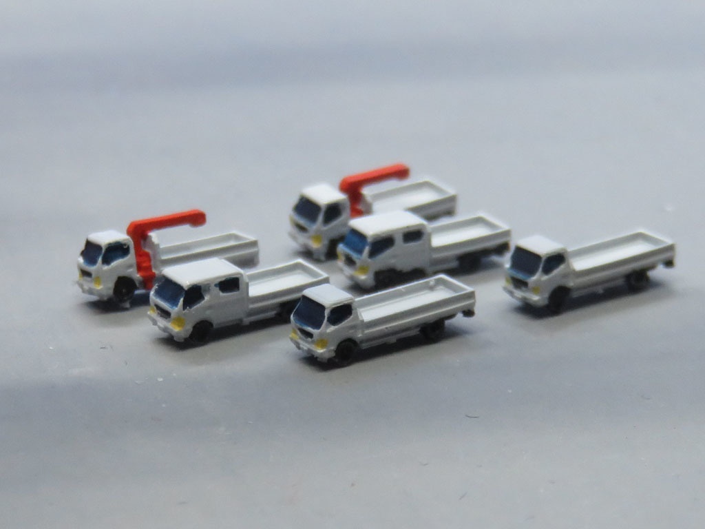 《商船/客船EX10》1/700車両「2トントラック」3種セット