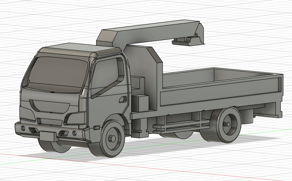 《商船/客船EX10》1/700車両「2トントラック」3種セット