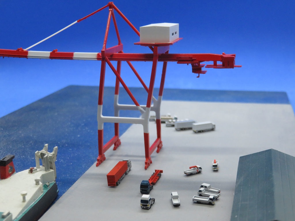 《商船/客船EX11》1/700車両「コンテナトレーラー」セット