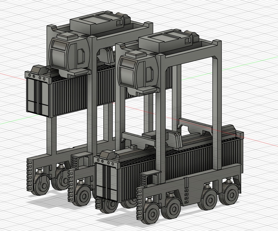 《商船/客船EX13》車両「ストラドルキャリア」1/700