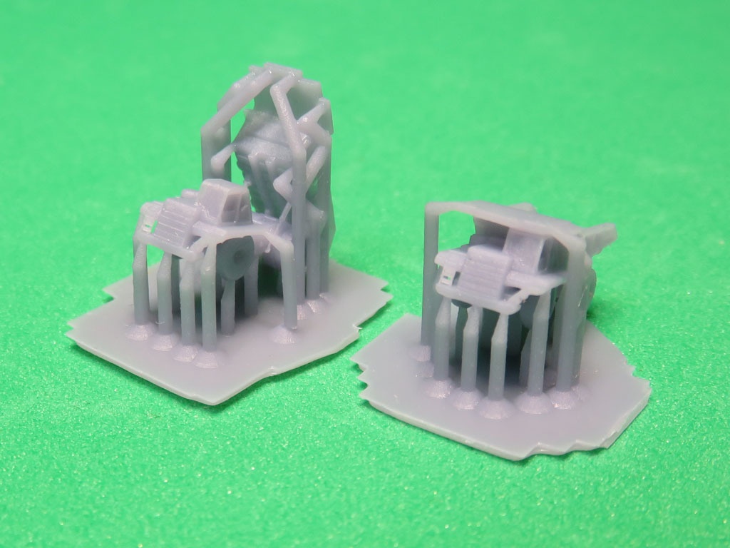 《商船/客船EX20》土建車両セット「重ダンプトラック」1/700