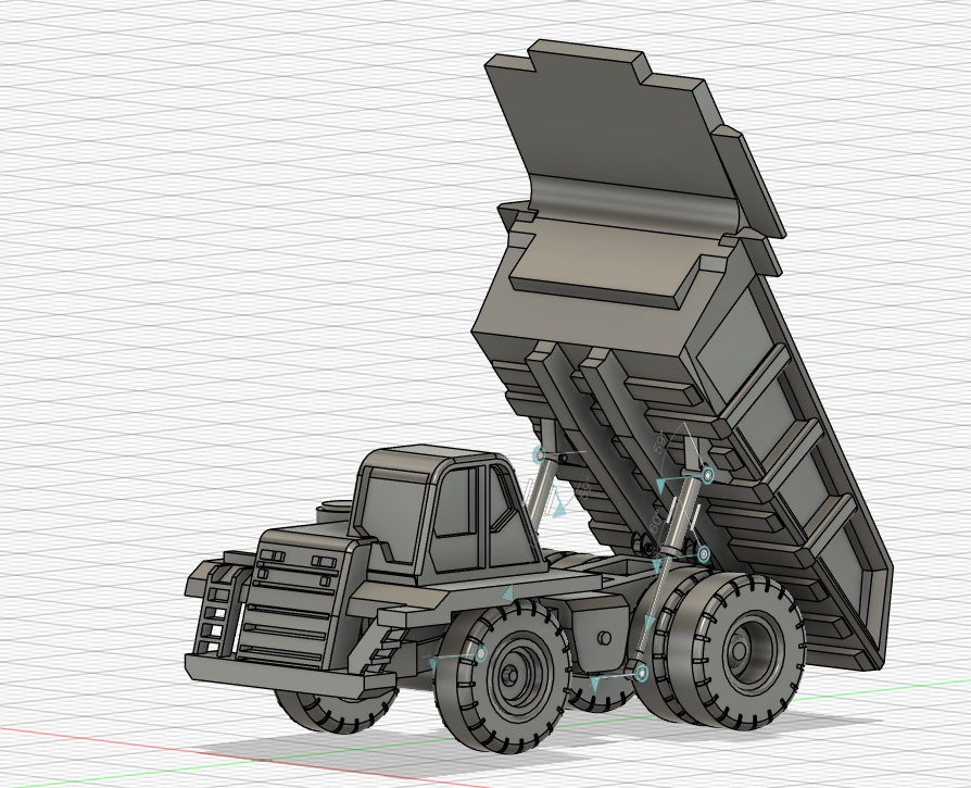 《商船/客船EX20》土建車両セット「重ダンプトラック」1/700