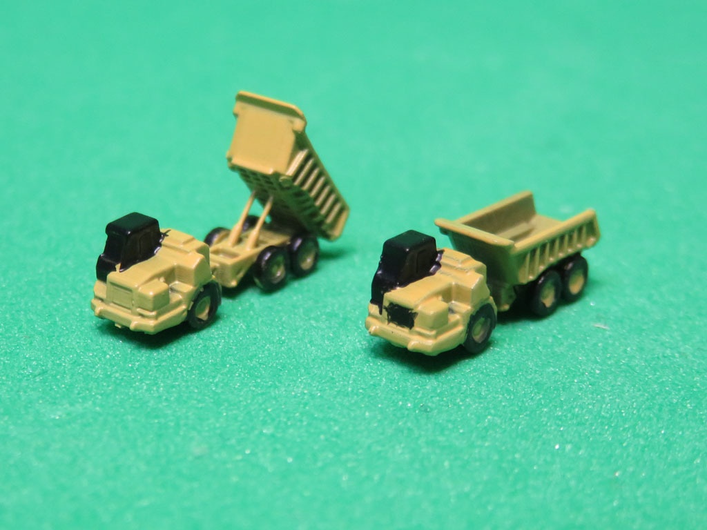 《商船/客船EX21》土建車両セット「アーティキュレートダンプ」1/700