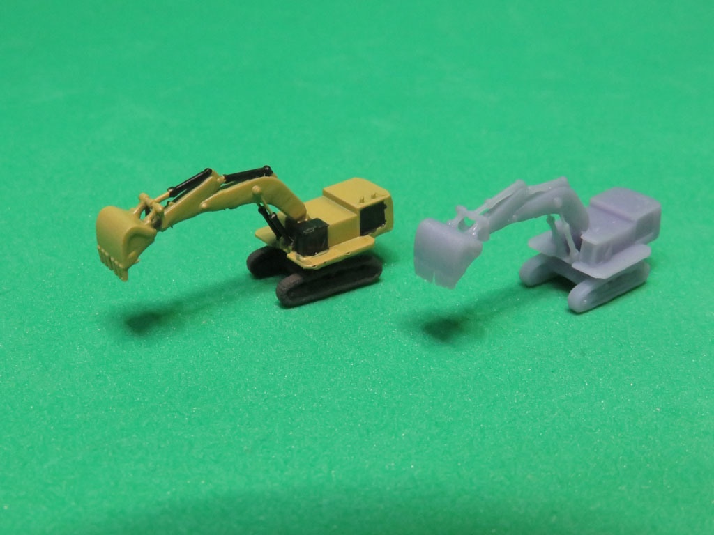 《商船/客船EX22》土建車両セット「鉱山用 大型油圧シャベル」1/700