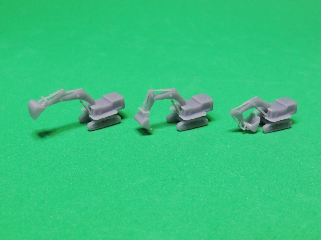 《商船/客船EX22》土建車両セット「鉱山用 大型油圧シャベル」1/700