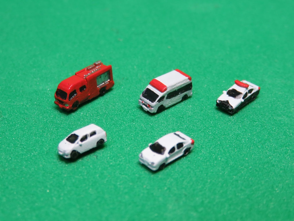 《商船/客船EX25》「緊急車両01」セット 1/700車両