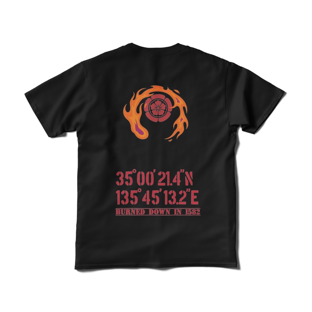 本能寺の変Tシャツ