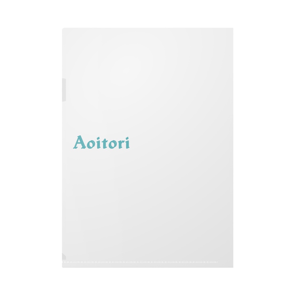 アオイトリ_Nike クリアファイル