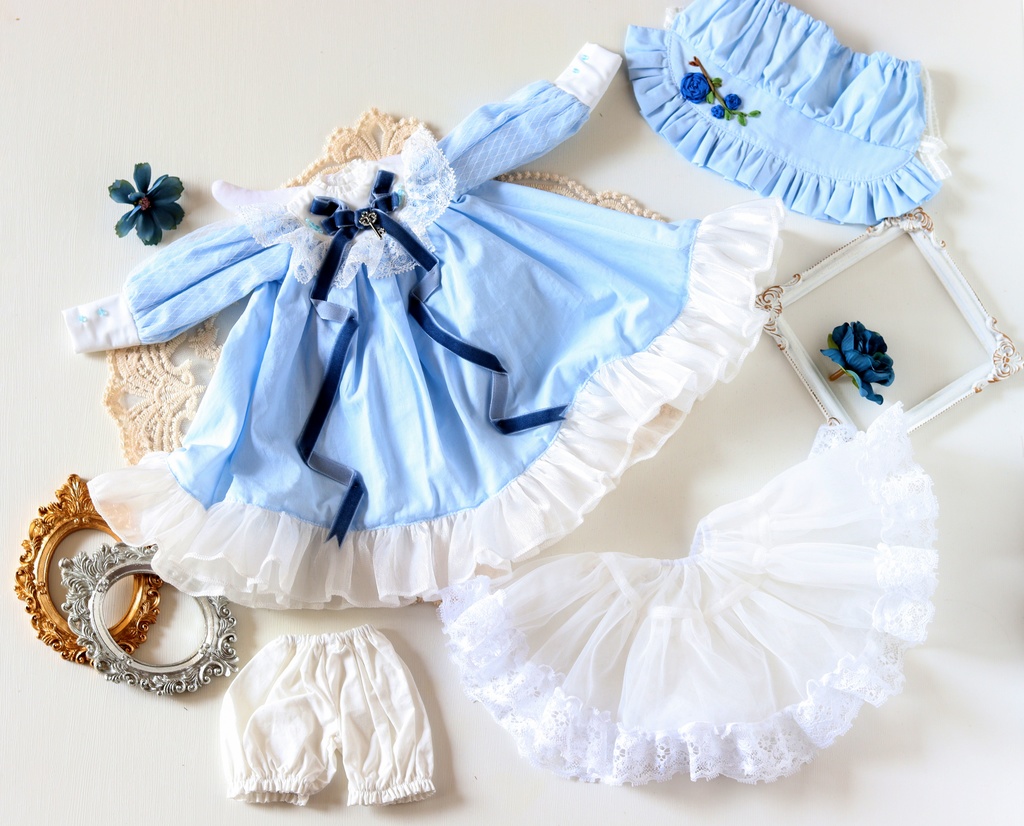 【Little Angel】40cmドール服 ワンピースセット
