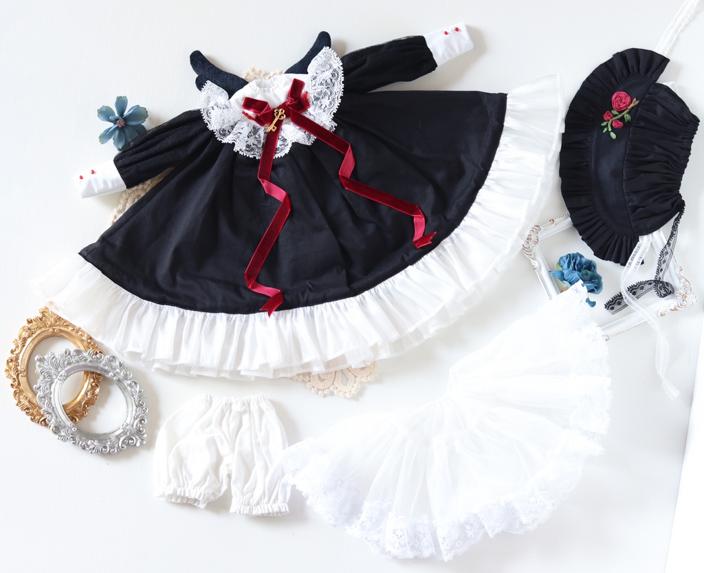 【Little Angel】40cmドール服 ワンピースセット