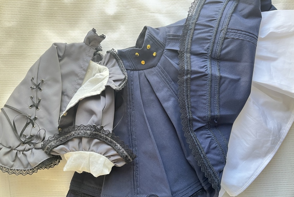 【Little Envoy-黒ウサギ-】40cmドール服