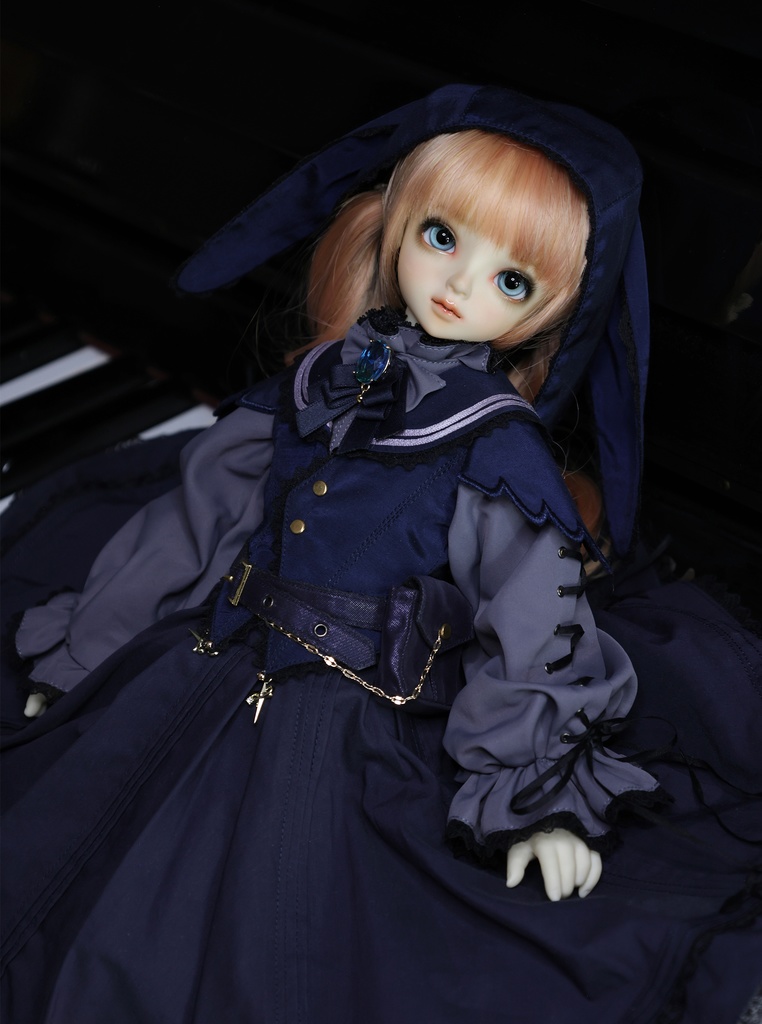 【Little Envoy-黒ウサギ-】40cmドール服