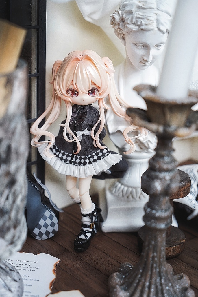 【リリーライシ☆プレイドアフタヌーンティー】1/12ドール服