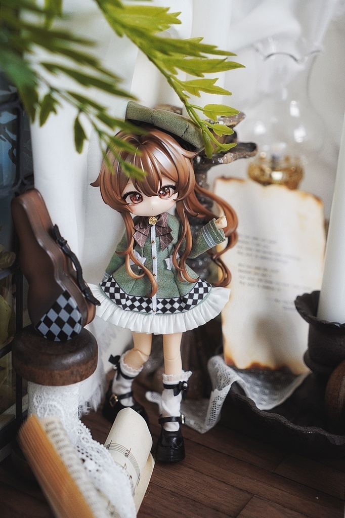 【リリーライシ☆プレイドアフタヌーンティー】1/12ドール服