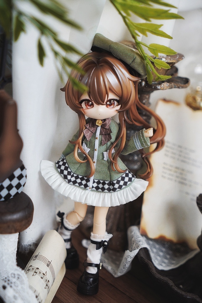 【リリーライシ☆プレイドアフタヌーンティー】1/12ドール服