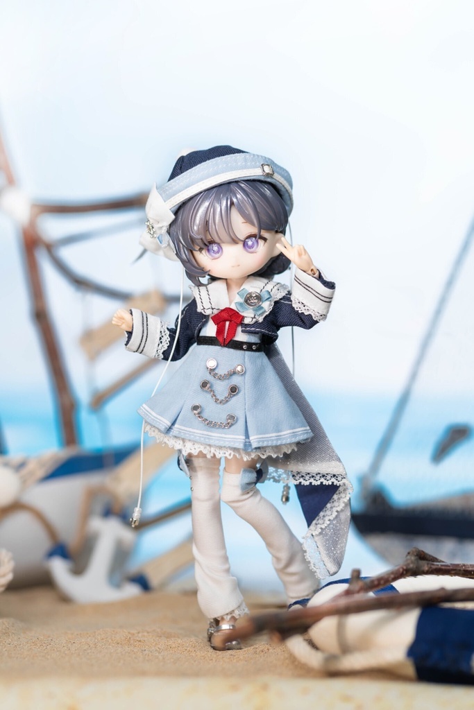 【リリーライシ☆ステラオーシャン】1/12ドール服