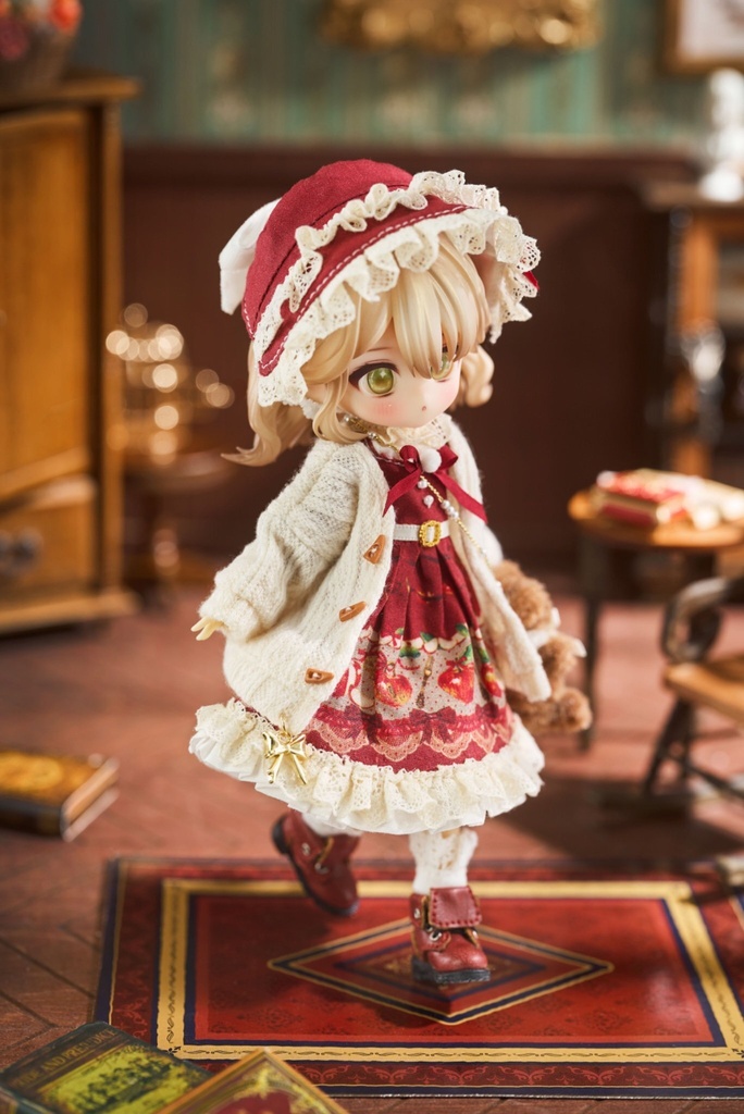 【リリーライシ☆林檎秘密鍵】1/12ドール服