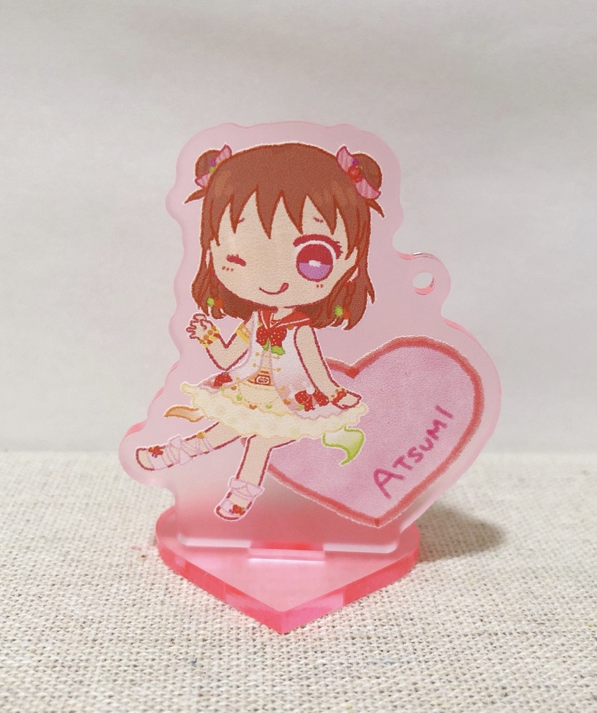 愛盛り☆フラッペ アクリルスタンドキーホルダー