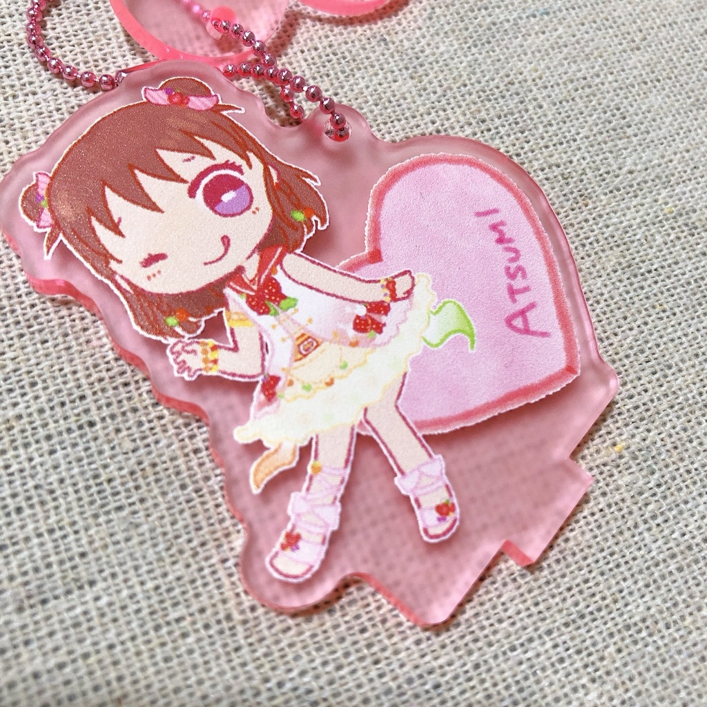 愛盛り☆フラッペ アクリルスタンドキーホルダー