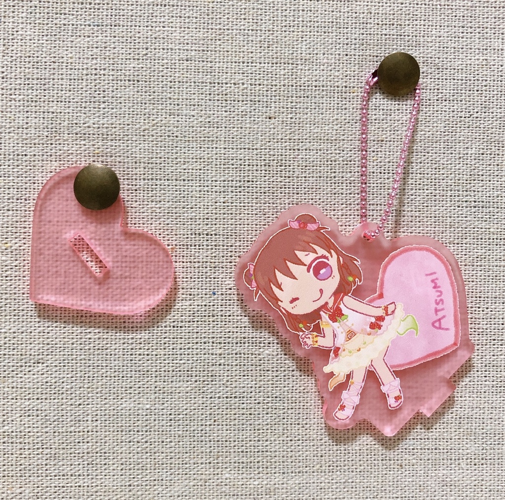 愛盛り☆フラッペ アクリルスタンドキーホルダー