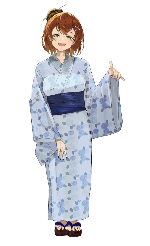 【通常配送】日高零奈　浴衣アクリルスタンド