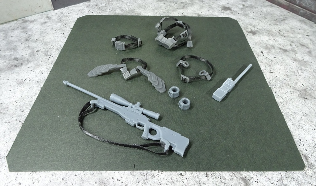 タクティカルベルト式 狙撃ギアセット