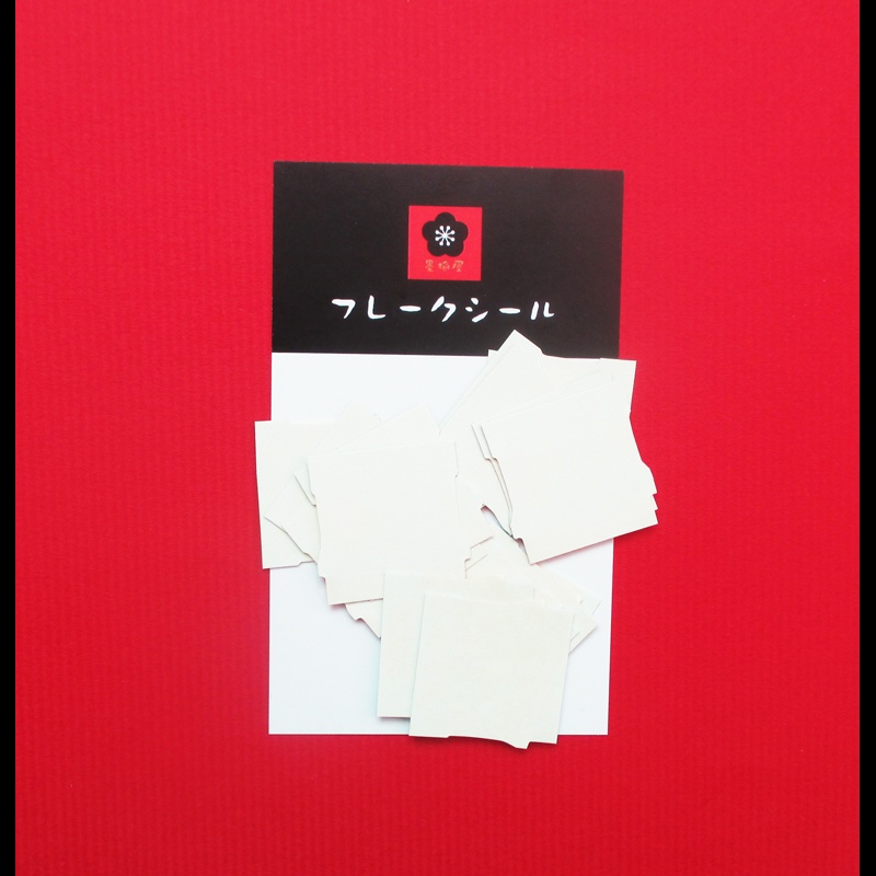 【フレークシール】屋台文鳥【3柄×5枚の15枚入り】