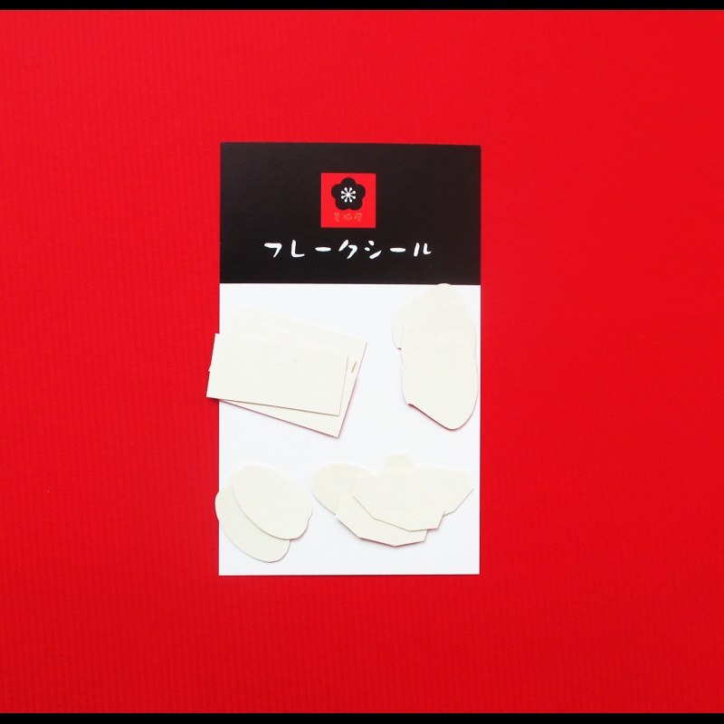 【フレークシール】ラーメン【4柄×4枚の16枚入り】