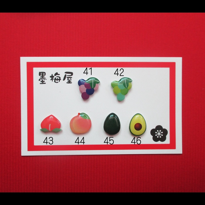 【選べるピンバッジミニ】果物