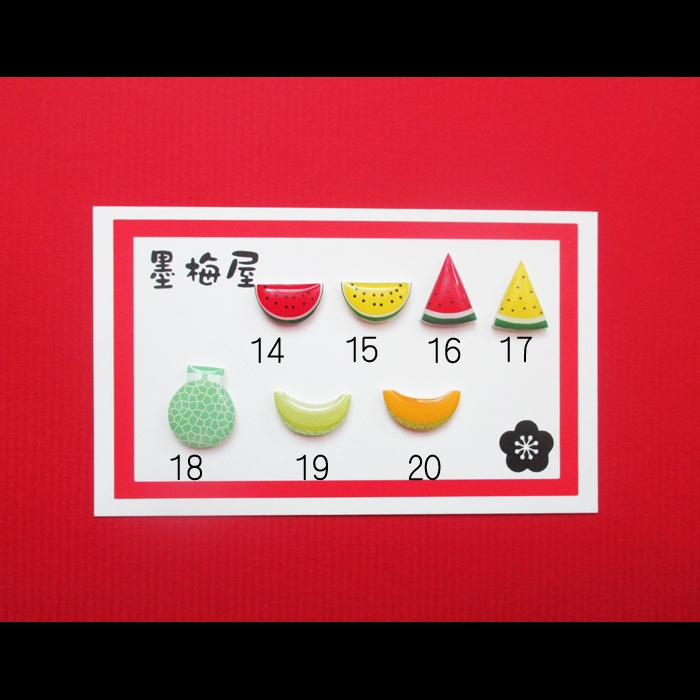 【選べるピンバッジミニ】果物