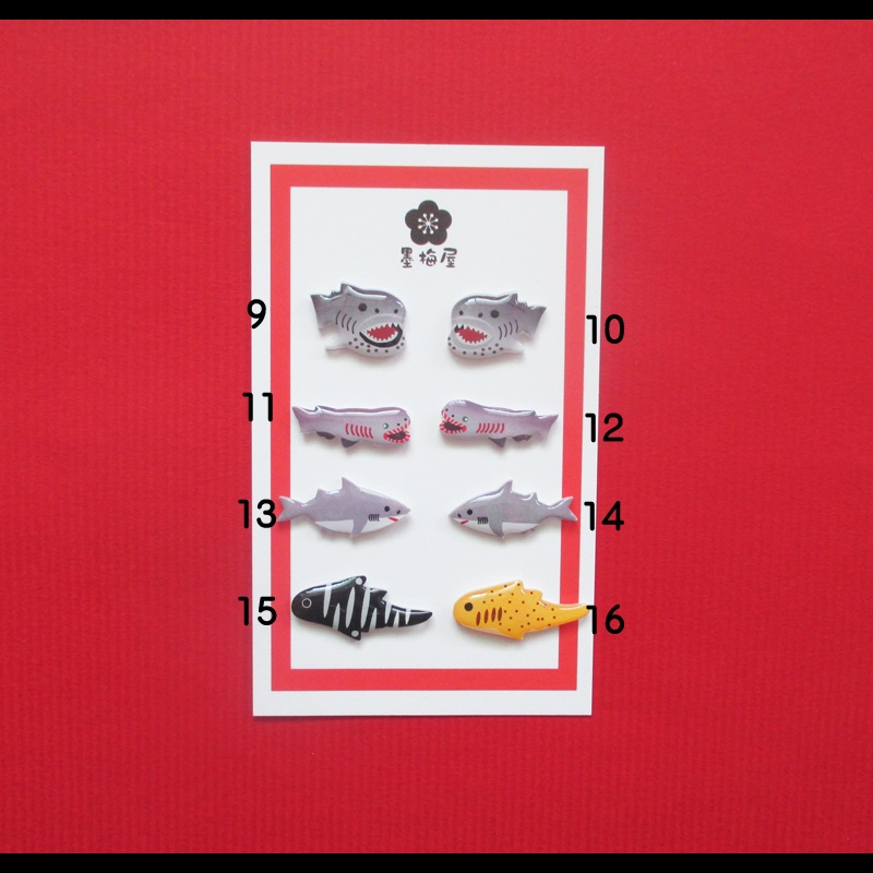 【選べるピンバッジミニ】水の生き物C