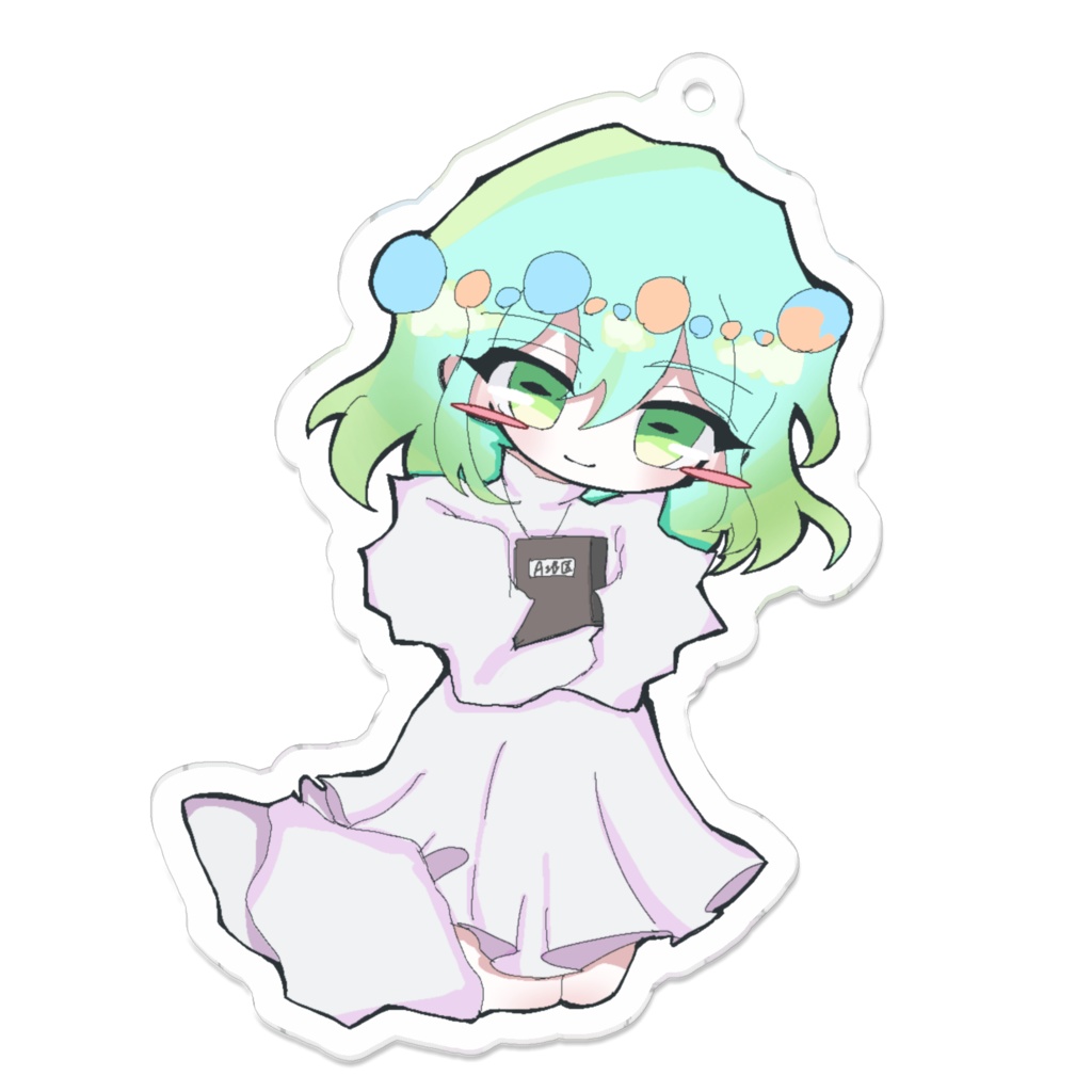 天界れぼりゅーしょん! 後輩天使 アクリルキーホルダー