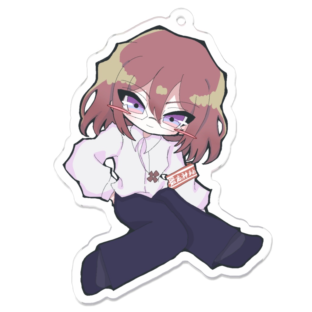 天界れぼりゅーしょん！ 秘書天使 アクリルキーホルダー