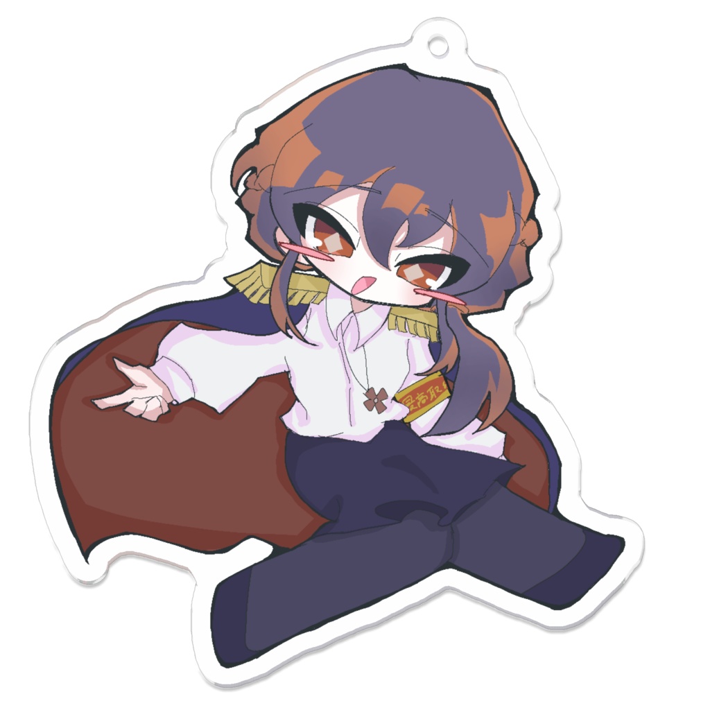 天界れぼりゅーしょん！ 上司天使（大天使） アクリルキーホルダー