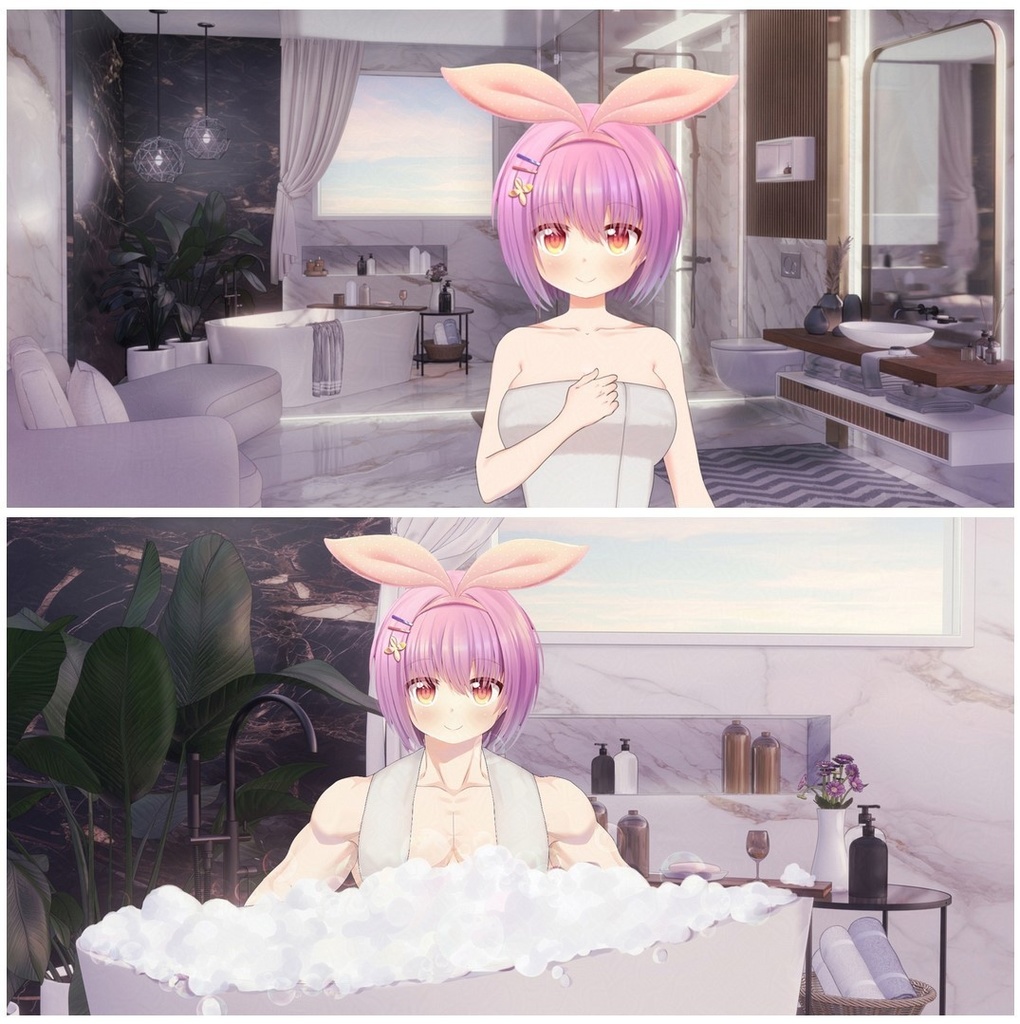 バスルームの背景 [Bathroom BG]