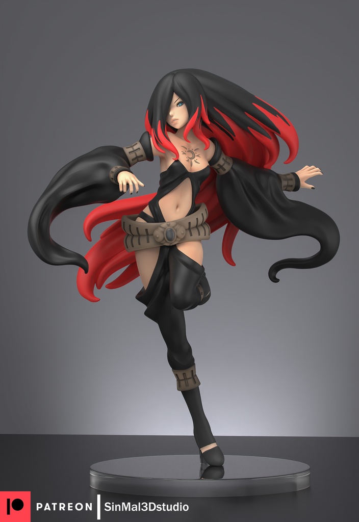 Gravity rush raven 3d print 